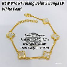 See more of emas 916 design terkini on facebook. 2020 Limited Design Emas 916 Rantai Tangan Emas 916 Tulang Belut 5 Bunga Lv White Pearl Shopee Malaysia