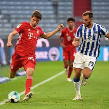 Das sagen die bayern zur deutschen meisterschaft. Fc Bayern Gegen Hertha Bsc Thomas Muller Sauer Konnen Nicht Zufrieden Sein Fc Bayern