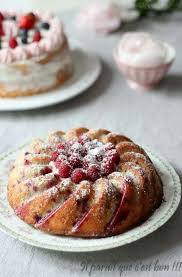 Couronne De Fruits Rouges Easy Pound Cake Homemade Cakes No Bake Cake