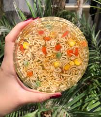 Maybe you would like to learn more about one of these? Resin Coaster Made With Real Instant Ramen Resincasting