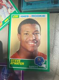 steve Atwater rookie card Other Sports Trading Cards