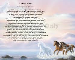 Free shipping on orders over $25 shipped by amazon. Rainbow Bridge Poem Loss Of Pet Personalized Dog Cat Animal Horse On Popscreen