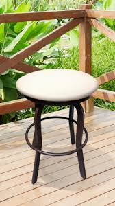 Gwen Extra Tall Aluminum Outdoor Swivel Bar Stool Customize Now Bar Stools Swivel Bar Stools Outdoor Bar Stools