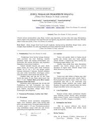 Maybe you would like to learn more about one of these? Format Makalah Untuk Seminar Jurnal Fasilkom Pdf