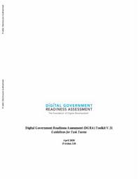 Перевод контекст government guidelines c английский на русский от reverso context: Digital Government Readiness Assessment Toolkit Guidelines For Task Teams