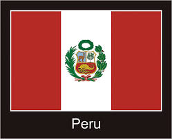 Jeden tag werden tausende neue. Flagge Peru Schwarzes Design Grosse 1