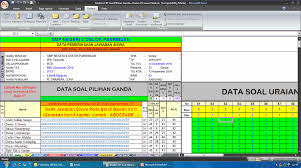 Aplikasi analisis ulangan harian sd guru ilmu sosial. Master Analisis Butir Soal Campuran Pilihan Ganda Uraian Versi Smp Negeri 4 Dolok Panribuan Harianto