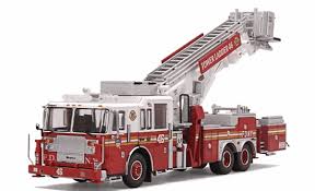 The fdny truck is fully equipped with lights and 3 unique sounds. Code 3 Fdny Ladder 46 Aerialscope Seagrave Marauder Ii 13059 Toy Fire Trucks Fire Trucks Fdny