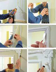 Cornici In Polistirolo O In Gesso Bricoportale Il Portale Del Fai Da Te Idee Per Cornici Cornici Shabby Chic Cornici