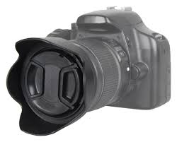 Bower Pro Series Tulip Lens Hood And Lens Cap For Most 52mm Lenses Black