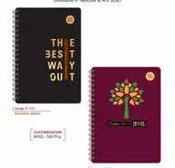 Wiro Bound A5 PP Sheet Wire O Binding Notebook, 200 Pages, 70 GSM