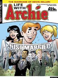 Interracial Gay Wedding, Corporate Drama at Archie Comics - Band of Thebes