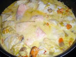 Blanquette De Poissons Au Safran Recette Blanquette De Poisson Recette Blanquette Blanquette