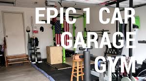 Garage conversion ideas are available in abundance. Epic 1 Car Garage Gym Youtube