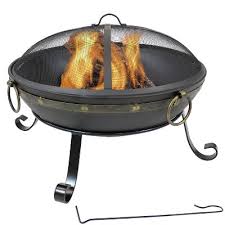 Check spelling or type a new query. Sunnydaze Outdoor Camping Or Backyard Steel Victorian Fire Pit Bowl With Handles And Spark Screen 25 Black Target