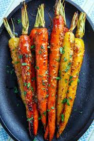 Maple Dijon Roasted Carrots Recipe Easter Side Dishes Recipes Roasted Carrots Recipe Veggie Dishes