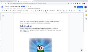 Var filemetadata = { 'name'. How To Upload A Word Doc To Google Docs Tech Time With Timmy