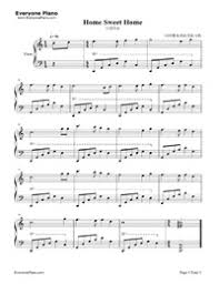 Heres how to play home sweet home by motley crue on piano tutorial. Home Sweet Home Free Piano Sheet Music Piano Chords