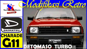 My daihatsu story begins with the beater before it, a 1987 subaru justy. Modifikasi Daihatsu Charade Youtube