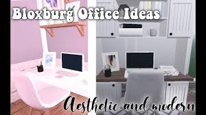 The kids play a game called bloxburg on roblox which is similar to the sims. Bloxburg Office Ideas Youtube