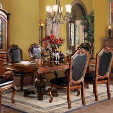 And speaking of seats, we have a wide selection of dining armchairs and side chairs, with either upholstered or wood seats, along with upholstered host. Homeroots Amelia Cherry Wood Dining Table For Seats Of 8 346969 The Home Depot