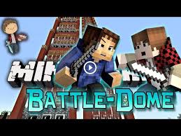 This server is compatible with java and cracked players. Minecraft Battle Dome W Mitch Friends Part 2 Fishing Pole War