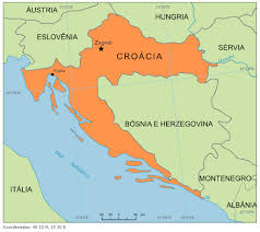 Mapa do turismo na croácia: Mapa Mapa Da Croacia