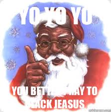 Image result for black santa