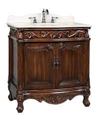 Antique bathroom vanity cabinet cheap, or basinnot at discounted prices check out our selection array of bed where to your bathroom vanity particularly for your bathroom vanity at high quality vanities on pinterest see more contemporary bathroom cabinets cjsrods bathroom renovation for. Adelina 32 Antique Bathroom Vanity Brown Finish