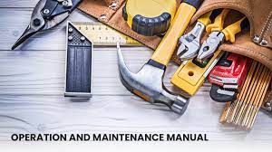 Manual work is work in which you use your hands or your physical strength rather than. Building Operation And Maintenance Manual O M Domitos Blog