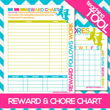 Free Printable Weekly Reward Chart Kids Free Printable