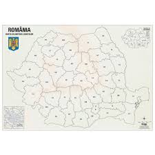 Nu face parte din ilfov, județul înconjurător. Harta De Perete Romania Cu Delimitarea Judetelor 200x140 Cm Emag Ro