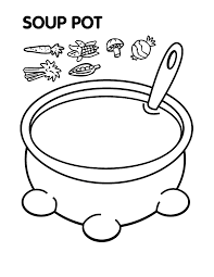 Printable, and download it to your computer. Soup Pot Coloring Pages