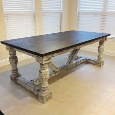 Free Shipping Made In The U S A Not Imported Farmhouse Table Featuring Our Spun Chunky Legs Farmhouse Dining Room Table Farmhouse Table Dining Table Legs