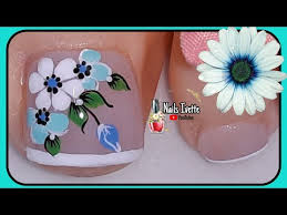 3 uñas elegantes para fiestas. Diseno Para Unas De Los Pies Facil De Hacer Paso A Paso Unas Decoradas Faciles De Hacer