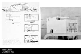 Maison Citrohan Le Corbusier 1922 Le Corbusier Plan Design Architect