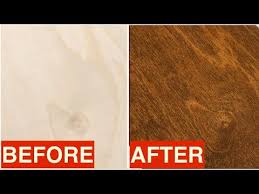 Staining Birch Plywood Quick Tip Youtube In 2020 Staining Plywood Birch Cabinets Birch Plywood