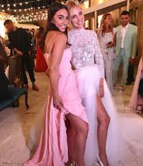 Chiara ferragni and fedez organized a surprise firework display for their guests at their wedding reception in the dimora delle balze gardens. Stefano Gabbana Labels Blogger S Dior Bridal Gown Cheap Daily Mail Online