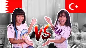 تحدي تخمين الكلمات التركية ضد البحرينية ارفعت ضغطي غنت في المقطع Vs Youtube