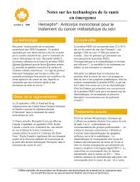 Herceptin Anticorps Monoclonal Pour Le Traitement Du