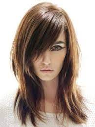 Cortes de pelo largo liso. Pin En Look
