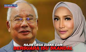 Sekebun cinta nan berbunga teguh berdiri nan berduri verse 2: Najib Lega Ziana Zain Bersuara Isu Skandal