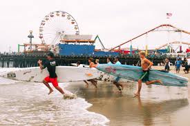 Over 1,505 santa monica beach pictures to choose from, with no signup needed. Pier 360 Santa Monica Pier