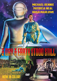 The Day the Earth Stood Still (1951) DVD COLORIZED Michael Rennie
