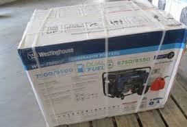 You want to make sure that the one you choose is the best propane rating (running/starting): Westinghouse Wgen7500df Dual Fuel Portable Generator 7500 Rated Watts 9500 Peak Watts Gas Or Propane Powered Carb Compliant For Sale In Loomis Ca Offerup
