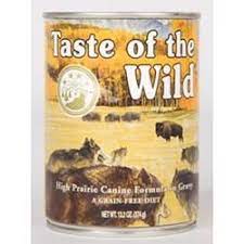 Taste Of The Wild Taste Of The Wild Dog Can High Prairie 12 13 2oz 074198610723 Dog Food Recipes Canned Dog Food Wet Dog Food