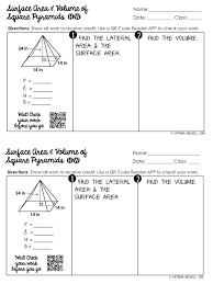 Squarepyramidshw Jpg 720 960 Pixels Education Math Special Education Math High School Special Education