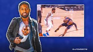 Clippers News Paul George Destroys Chris Paul S Old Man Ankles