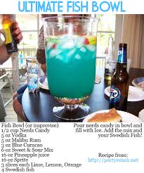 Fish Bowl Fish Bowl Recipe Fishbowl Drink Nerds Candy