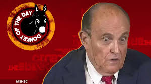 Social media users mocked rudy giuliani on thursday after streaks of his hair dye melted and ran down his face during a press conference. Rudy Giuliani Has Meltdown During Press Conference As Hair Dye Runs Down His Face Youtube